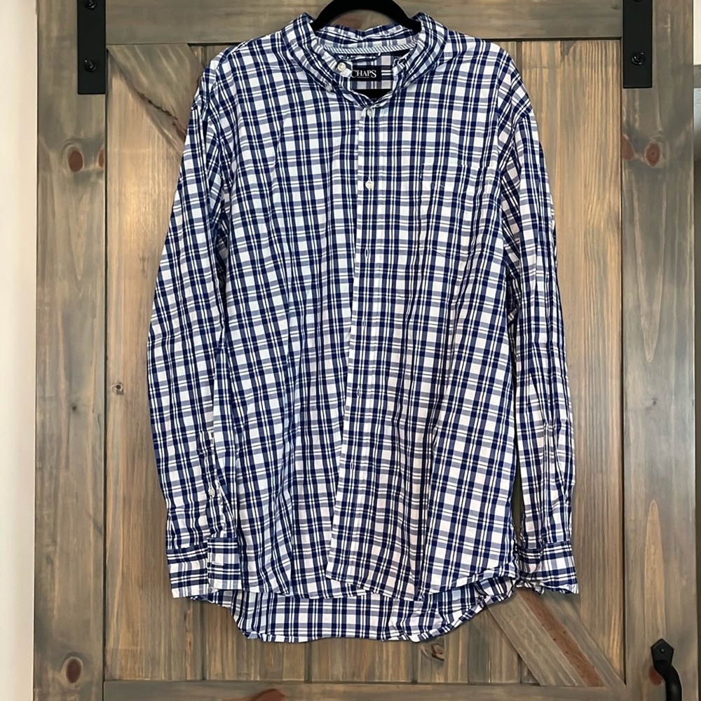 Chaps Men’s Button Down Shirt Size XXL